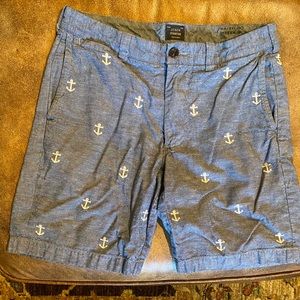 J.crew anchor print Stanton short
